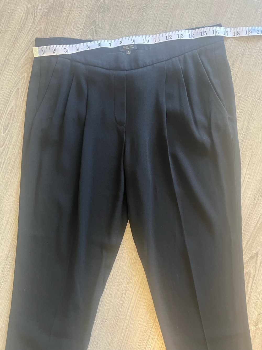 Babaton Black Women's Tailored Elastic-Waist Trousers | Workwear - Picture 8 of 8